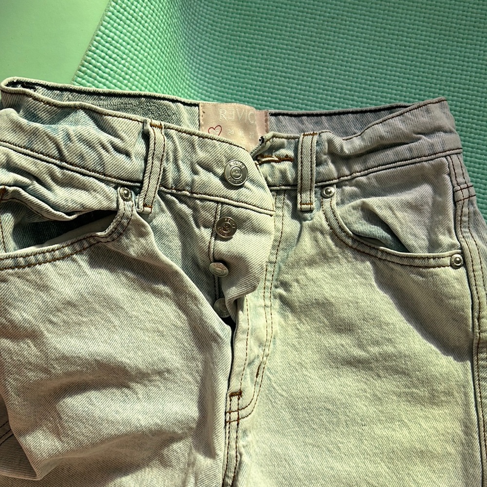 Revice denim cutoff shorts